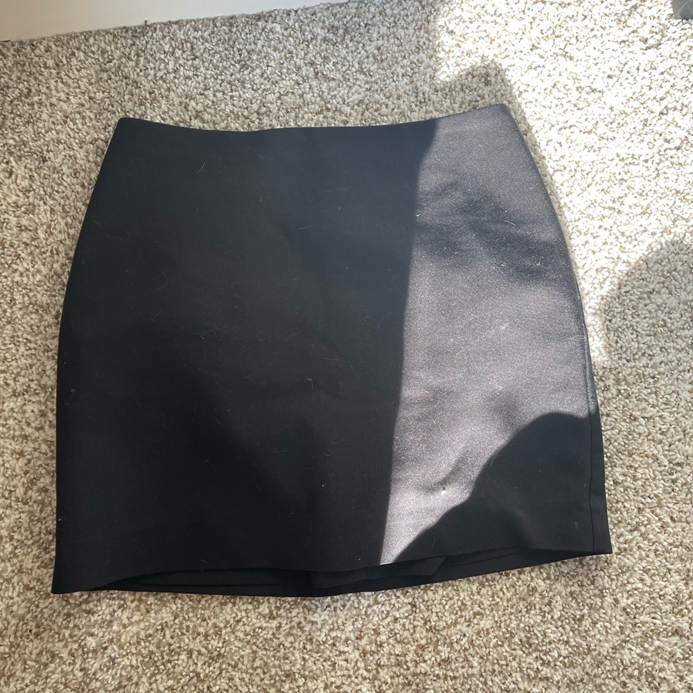 Black express high waist mini skirt
